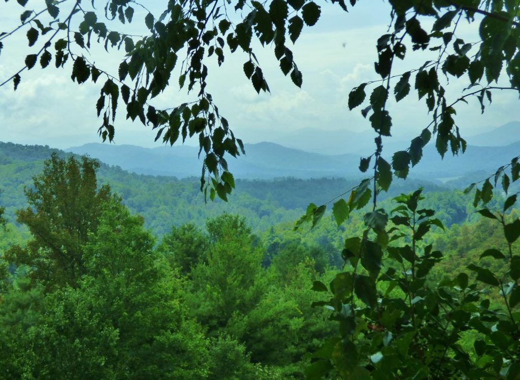 The Blue Ridge Mountain views never seem to get old.