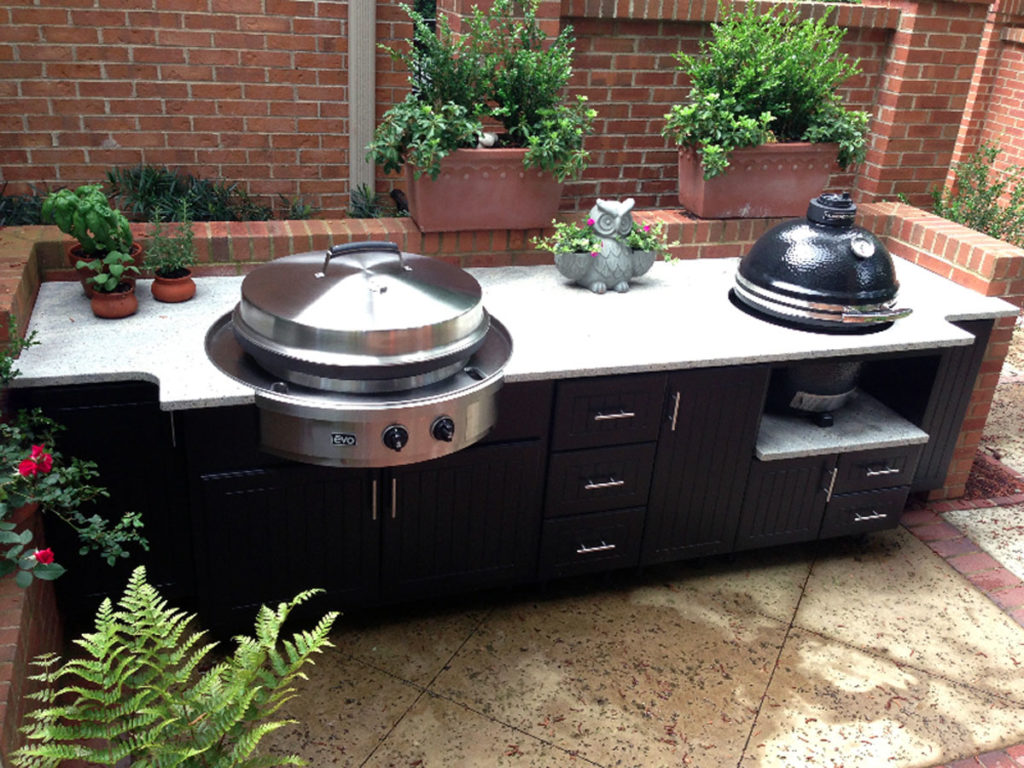 Evo Flat Top Grill Outdoor Kitchen