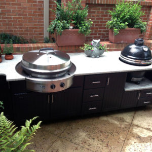 Evo Flat Top Grill Outdoor Kitchen